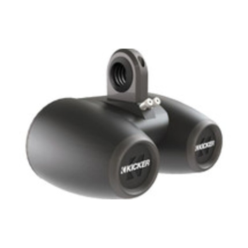 Kicker KMTED Dual 6-1/2" Tower Enclosures - Black