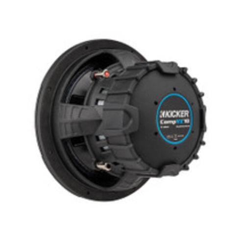 Haut-parleur d'extrêmes graves 600 W de 10 po 50CVX104 série CompVX de Kicker - 4 Ohm double