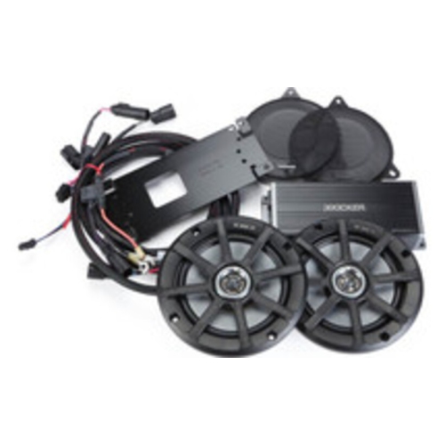 KICKER  50HDs144 2014-Up Harley Davidson Electra Glide, Street Glide, Ultra Glide, And Trikes Audio Kit