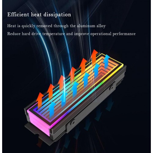 NVMe Heatsink With ARGB Sync