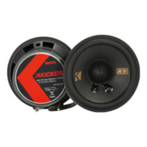 Kicker 100&nbsp;W – Système de haut-parleurs à composants 2 voies RMS 6x9&nbsp;po série KS, 51KSS269