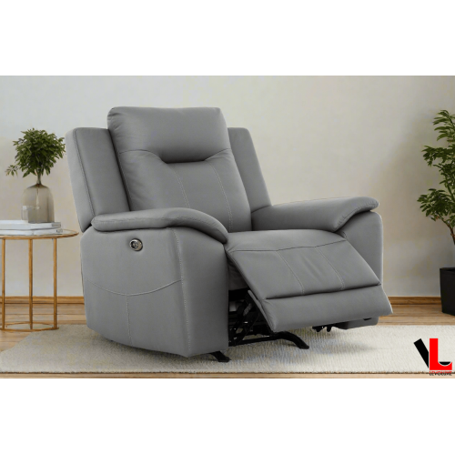 Fauteuil berçant inclinable électrique Avante de 41&nbsp;po en acier Jaxxon de Levoluxe