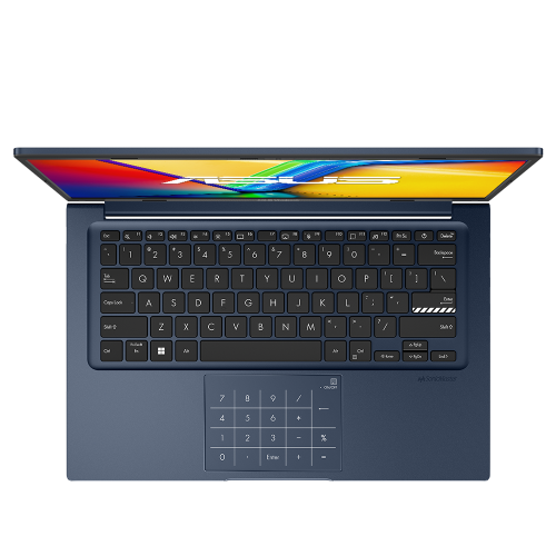 Portable Vivobook 14 2025 d'ASUS, processeur 10 cœurs Core i7-1355U d'Intel, écran FHD de 14 po, carte graphique Iris Xe d'Intel, SSD