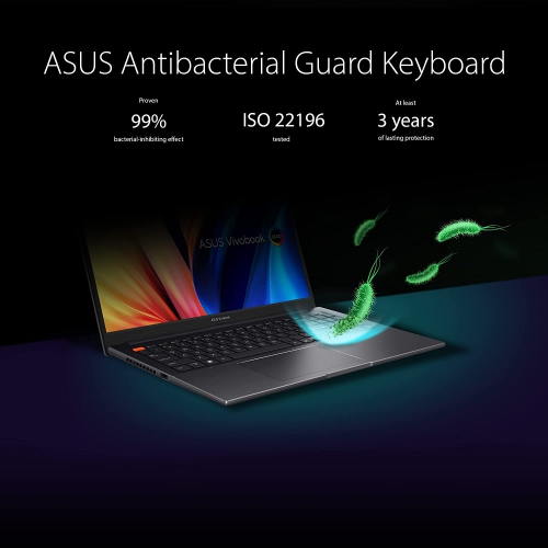 ASUS Vivobook S 15 Laptop, Intel 14-Core i7-12700H, 15.6" FHD Display, Iris Xe Graphics, 40GB DDR4 2TB SSD, Backlit Keyboard, Fingerprint, TB4, WiFi