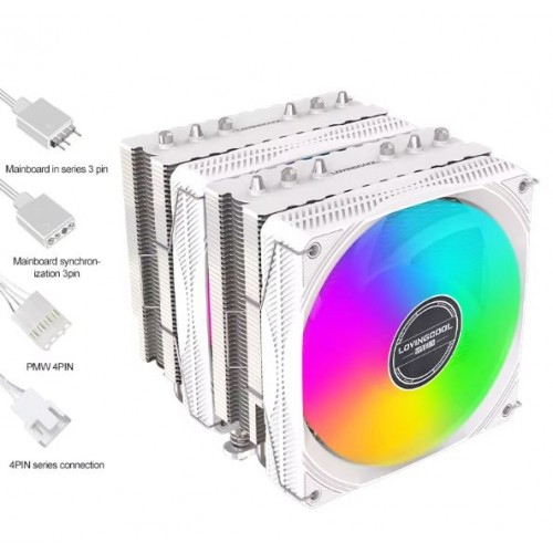 LC-X1210W Dual-Tower 120mm CPU Cooler