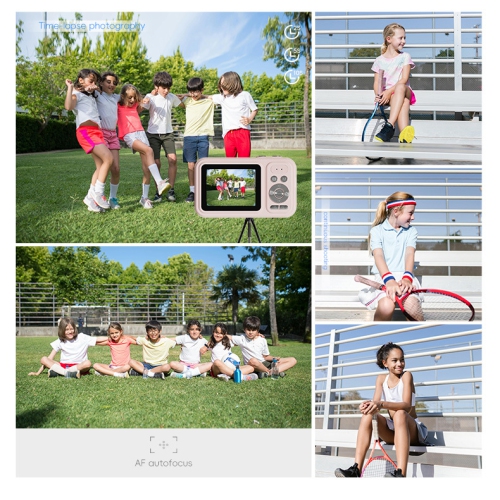 Appareil photo numérique CCD ÉTUDIANT ÉGOUTION Caméra HD portable Appareil photo numérique anti-tremblement, écran HD grand-angle 2,4 pouces vert +