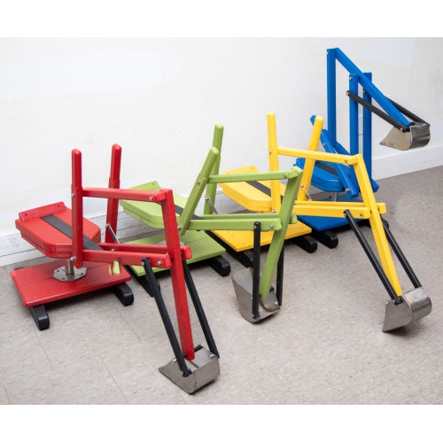 Pelle à sable jaune Ever-Last avec pièces en acier inoxydable