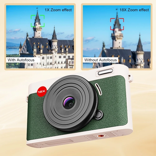 Hot-selling dual-camera touch screen DX8ccd digital camera student outdoor retro HD photo camera touch screen, wide angle, HD camera - yellow + 32G