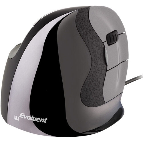 EVOLUENT  - Wired Laser Mouse - Dark (Vmdl) In Silver