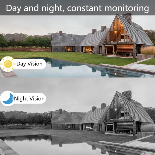 Wireless Doorbell with Smart Outdoor Camera Doorbell with 4.3" 1080P Screen, Two-Way Video Intercom, PIR Motion Detection, No WiFi and App Required