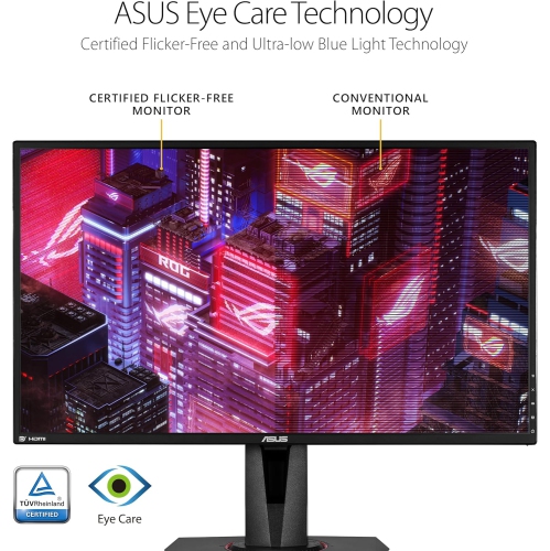 ASUS TUF Gaming 27 inch 2K HDR Gaming Monitor - QHD (2560 x 1440), 165Hz (Supports 144Hz), 1ms, Extreme Low Motion Blur