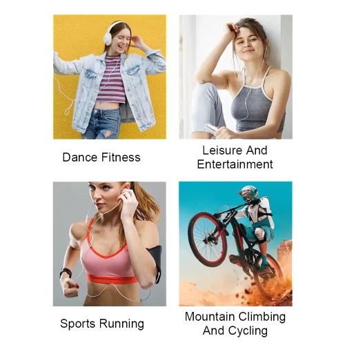 Portable Bluetooth MP3 Player with FM Radio, Voice Recorder, E-Book Reader – 1.5 Inch Touch Screen, 210mAh Battery, Lightweight Clip-on Design,