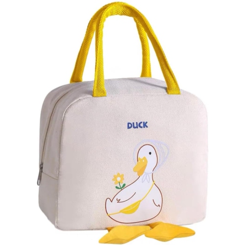 Lunch cooler bag for adults and children with cute cartoon appearance