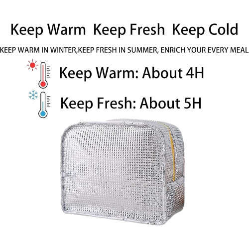 Lunch cooler bag for adults and children with cute cartoon appearance