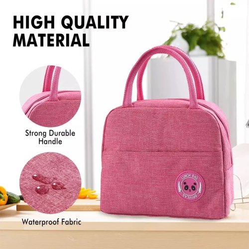 Sac-repas isotherme pour enfants et adultes, sac-repas fourre-tout avec aluminium pour le travail, l'école, le pique-nique, l'extérieur