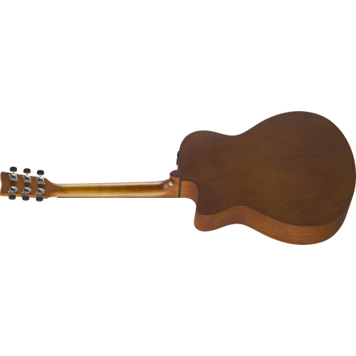 Guitare acoustique/électrique de concert à pan coupé FSX400C de Yamaha - Satin naturel