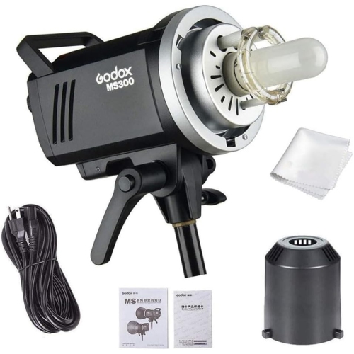 Godox MS300 Studio Strobe 300Ws GN58 5600K Bowens Mount Monolight, Built-in Godox 2.4G Wireless System by GODOX - Refurbished condition - Image 6