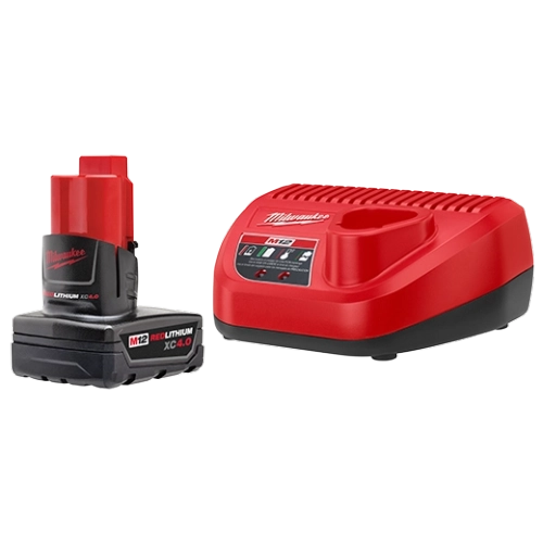 Milwaukee - M12™ REDLITHIUM™ XC4.0 Starter Kit