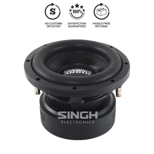 Sundown Audio E-8 v.6 E-Series 8" 300W RMS Subwoofer - Dual 2 Ohm