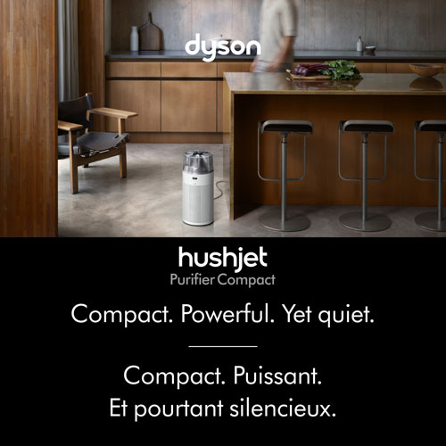 Purificateur d'air HushJet de Dyson - Blanc