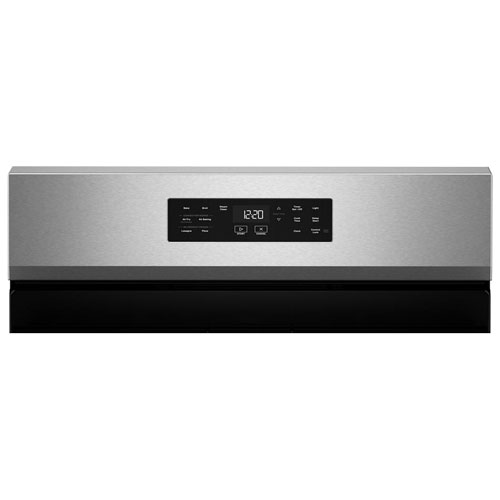 Cuisinière à gaz autonome à 5 brûleurs avec ventilateur à convection et friture à l'air 5 pi³ 30 po de Whirlpool - Acier inoxydable