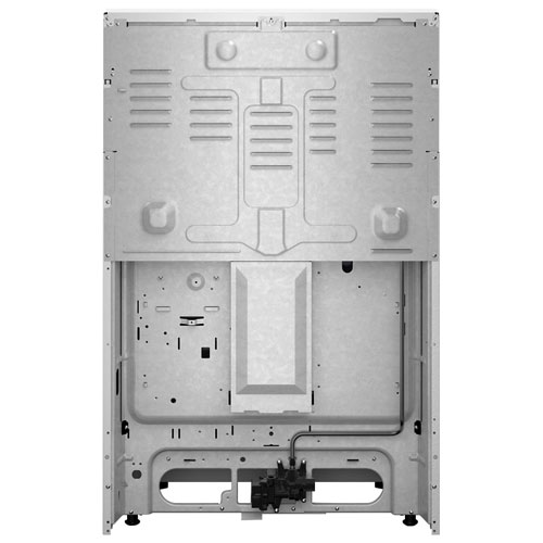 Whirlpool 30" 5.0 Cu. Ft. Fan Convection 5-Burner Freestanding Gas Air Fry Range - White