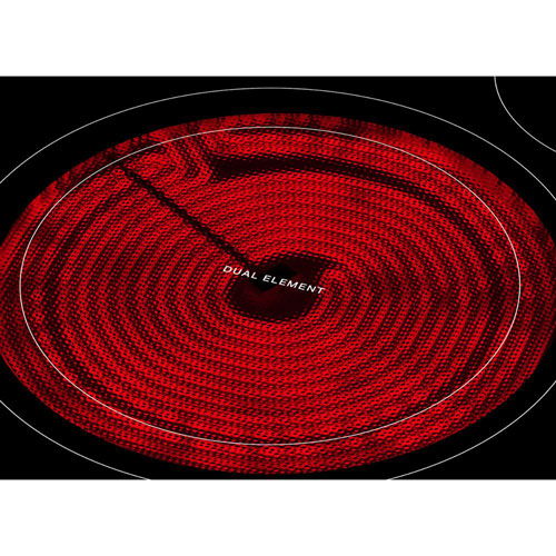 Cuisinière él. auto. 5 éléments ventilateur conv. friture 5,3 pi³ 30 po Whirlpool-Noir