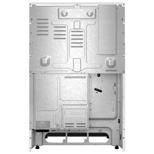 Cuisinière électrique autonome à 5 éléments avec convection véritable et friture à l'air 5,3 pi³ 30 po de Whirlpool - Blanc