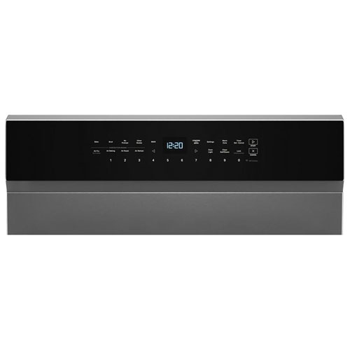 Cuisinière électrique autonome à 5 éléments avec convection véritable et friture à l'air 5,3 pi³ 30 po de Whirlpool - Acier inoxydable