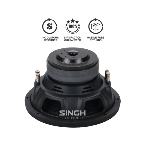 Haut-parleur d'extrêmes graves LCS-10 v2 D4 300 W RMS de Sundown Audio - 4 Ohm double