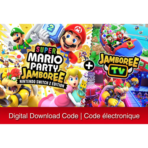 Super Mario Party Jamboree édition Nintendo Switch 2 + Jamboree TV (Switch 2) - Téléchargement numérique