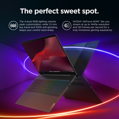 LENOVO IdeaPad 5 16" WQXGA Chromebook - Intel Core i3-1215U - 8GB - 128GB SSD - Intel UHD - ChromeOS - Grey by LENOVO - Refurbished condition - Image 2