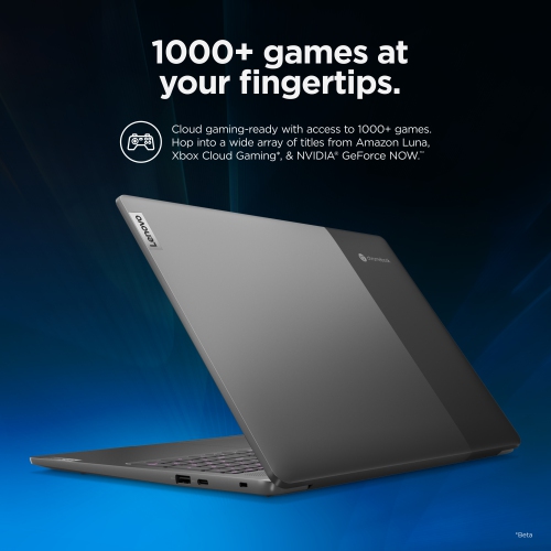 LENOVO IdeaPad 5 16" WQXGA Chromebook - Intel Core i3-1215U - 8GB - 128GB SSD - Intel UHD - ChromeOS - Grey by LENOVO - Refurbished condition - Image 5