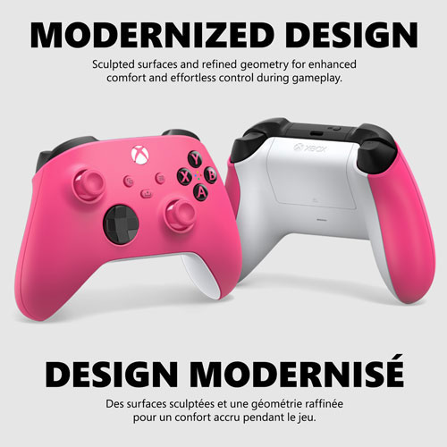 Manette sans fil de Xbox pour Xbox Series X|S/Xbox One - Rose foncé