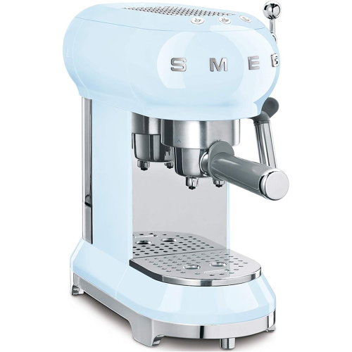 SMEG - Ecf01Pbus 50S Style Espresso Coffee Machine (Pastel Blue)