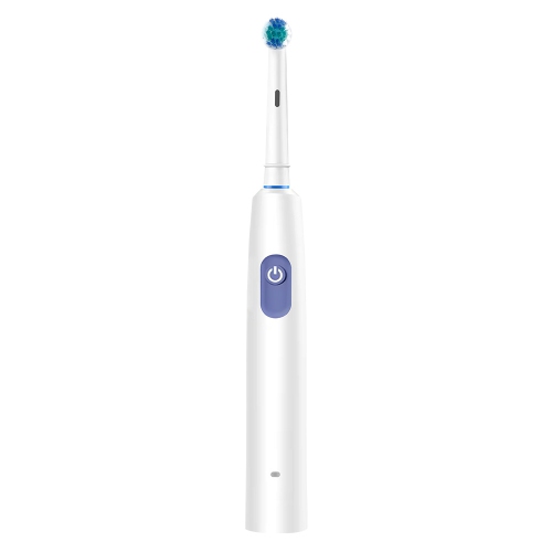 Home use adult electric toothbrush with 5-speed adjustment, soft bristle round head rotating, wireless fast charging, IPX7 waterproof, long-lasting