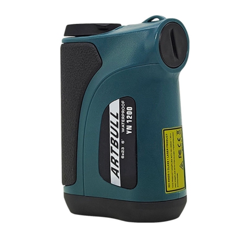 Gofl/Hunting Rangefinder, Slope Function, Flag-Lock, Pin-Sensor, Waterproof, 6X Magnification Clear View, 1200Yards Easy-to-Use Laser Range Finder