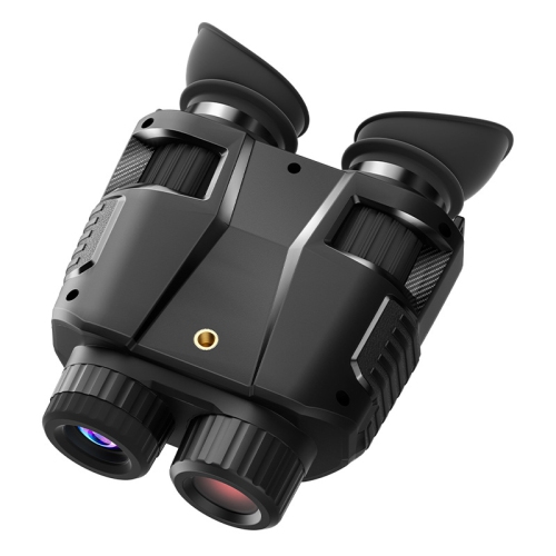 Head-Mounted Dual-Screen Night Vision Goggles, 4K 30fps Recording, IP54 Waterproof, Full-Dark Vision 100-150m, 7× Digital Zoom, Adjustable Diopters,