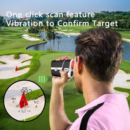 Golf Rangefinder,6X Magnification Range Finder,Precision Pro Golf nx7 Pro Slope Laser Rangefinder,Precise Distance 5-1000 Y Super Long Distance Laser