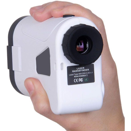 Multi-function Golf Rangefinder 600m, Laser Distance Meter with Speed, Vibration, 6x Magnification, Angle Measurement for Hunting, Archery, and