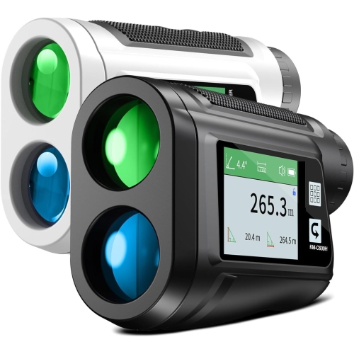 LCD Rangefinder Telescope Hunting Outdoor Golf Voice Caddy Rangefinder Case Roulette Measuring Tape Rangefinder Telescope High Accuracy