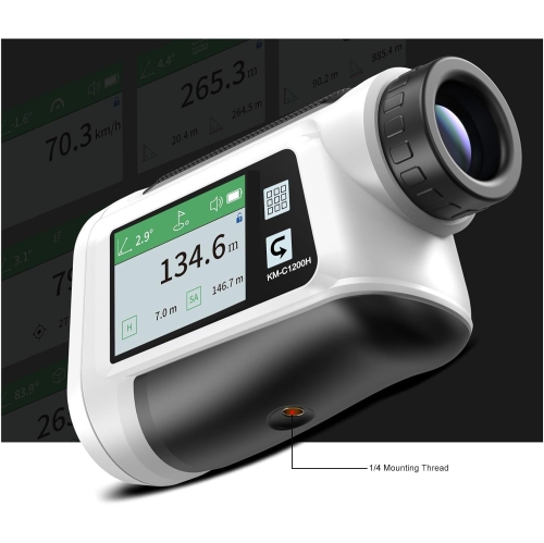 LCD Rangefinder Telescope Hunting Outdoor Golf Voice Caddy Rangefinder Case Roulette Measuring Tape Rangefinder Telescope High Accuracy