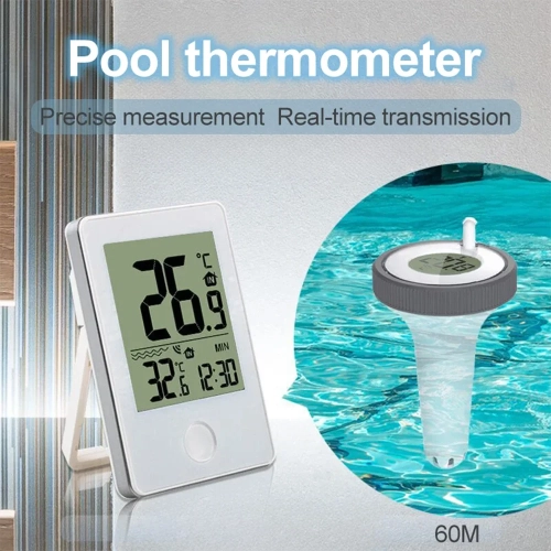 Digital Swimming Pool Thermometer Floating Outdoor Floating Thermometers Used For Swimming Pool Bathrooms Aquarium
