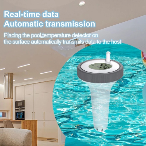 Digital Swimming Pool Thermometer Floating Outdoor Floating Thermometers Used For Swimming Pool Bathrooms Aquarium