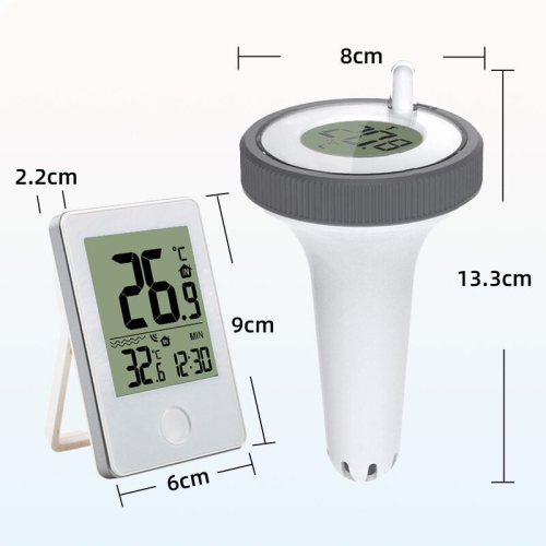 Digital Swimming Pool Thermometer Floating Outdoor Floating Thermometers Used For Swimming Pool Bathrooms Aquarium