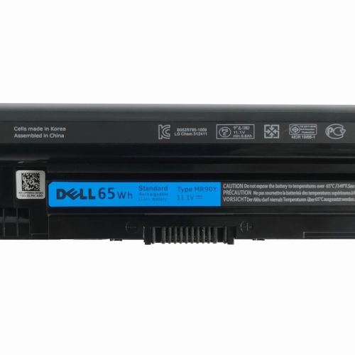 Batterie 65WH MR90Y authentique Compatible avec Dell Inspiron 3521 3721 5521 5721 14-3421 14-3437 14R-5421 14R-5437 17 Latitude14 Série 3000 3540