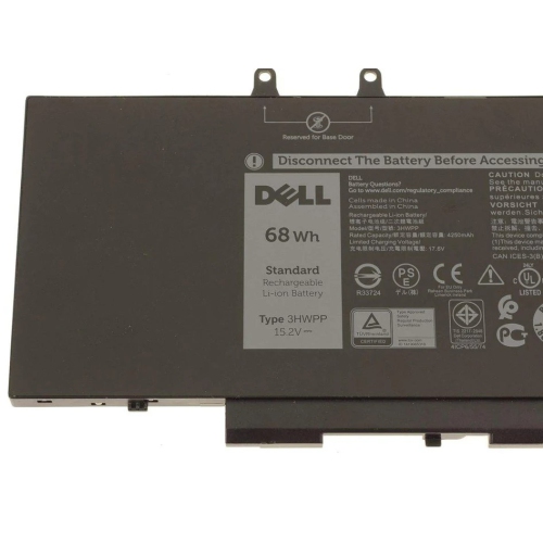 3HWPP Battery Replacement for Dell Latitude 5401 5410 5411 5501 5510 5511 Precision 3541 3551 Inspiron 7706 2-in-1 Inspiron 17 7500/7506 2-in-1 10X1J