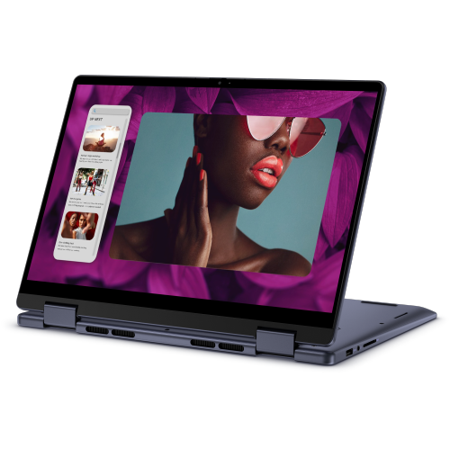 Dell Inspiron 14 2-in-1 2024 Laptop, 6-Core AMD Ryzen 5 8640HS, 14" WUXGA IPS Touchscreen, AMD Radeon GPU, 24GB DDR5 2TB SSD, Backlit Keyboard,