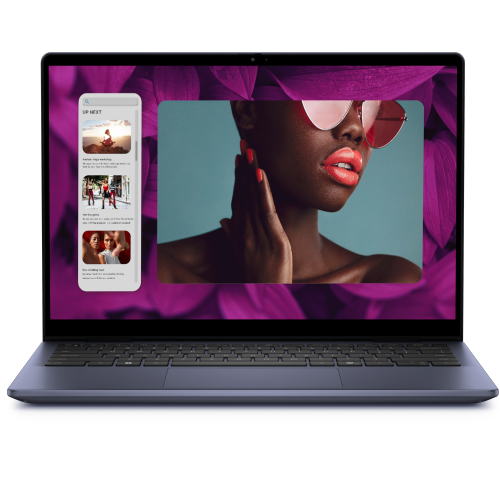 Dell Inspiron 14 2-in-1 2024 Laptop, 6-Core AMD Ryzen 5 8640HS, 14" WUXGA IPS Touchscreen, AMD Radeon GPU, 24GB DDR5 1TB SSD, Backlit Keyboard,