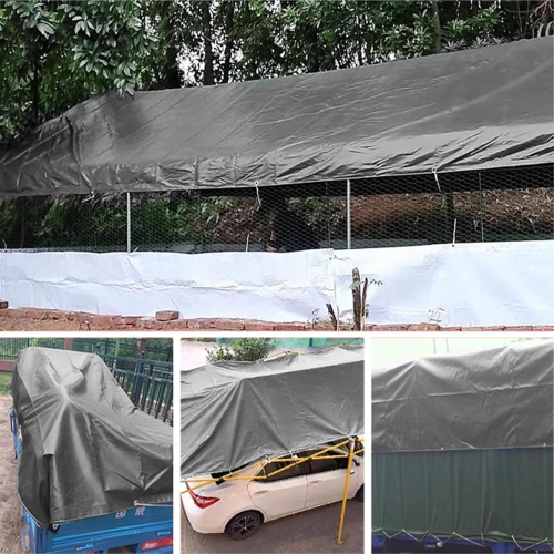 Tarps Heavy Duty Waterproof 9x15 Feet,10Mil UV Resistant Poly Tarp,Multipurpose Small Tarp with Metal Grommets and Reinforced Edges, Black